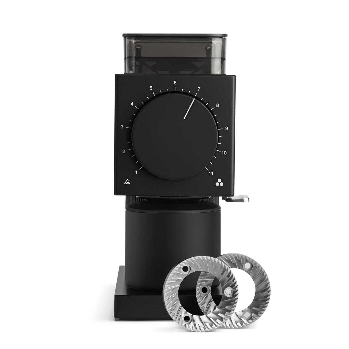 Fellow Ode Gen 2 Burr Coffee Grinder 64mm Flat Burrs 31 Settings Brew-Focused Matte Black